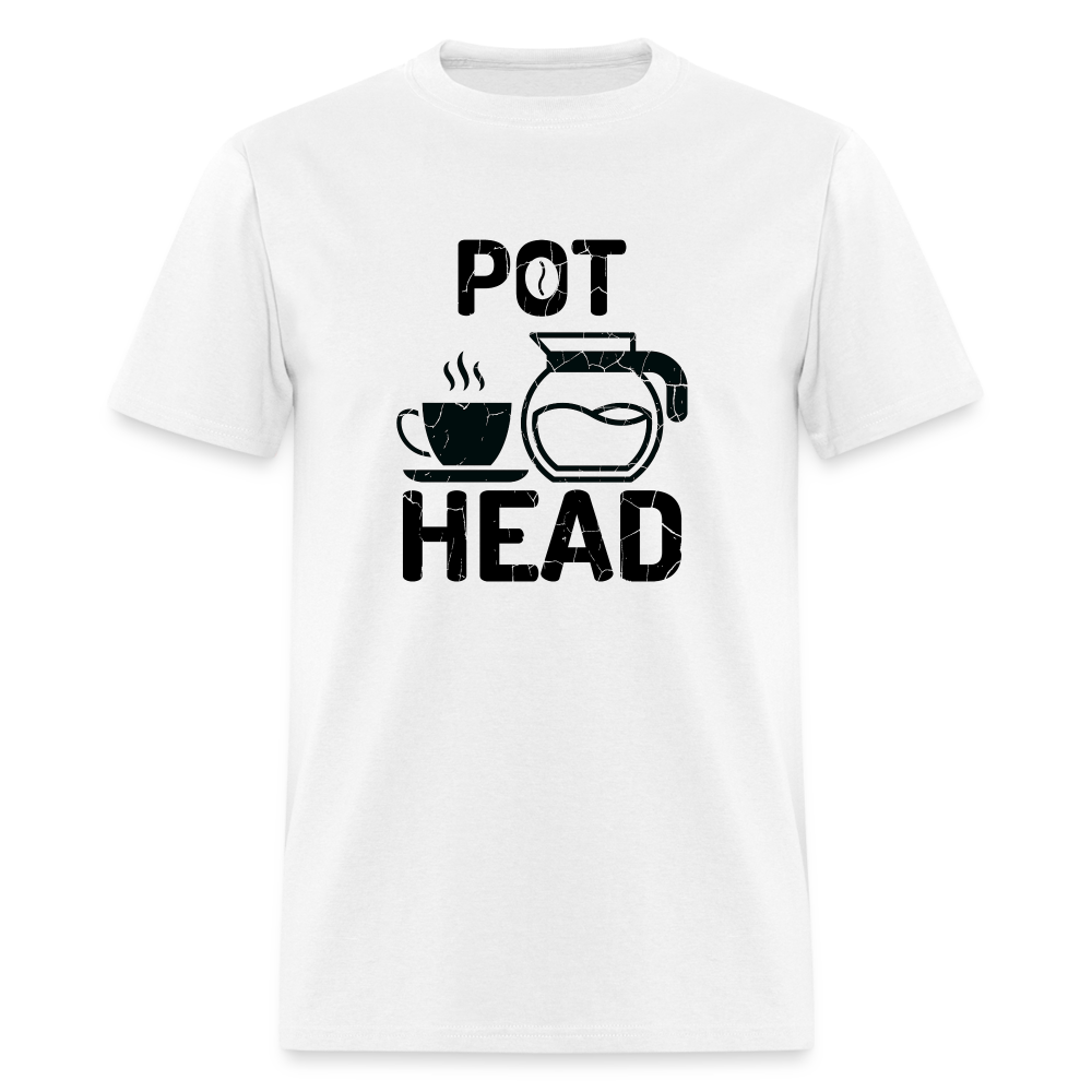 Pot Head Unisex Tee - white