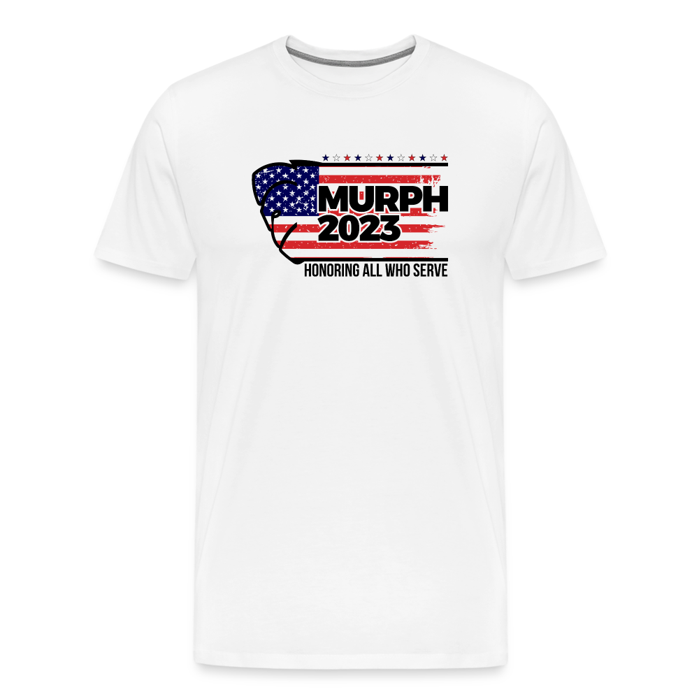 Blue Titan Memorial Day Murph Shirt - white