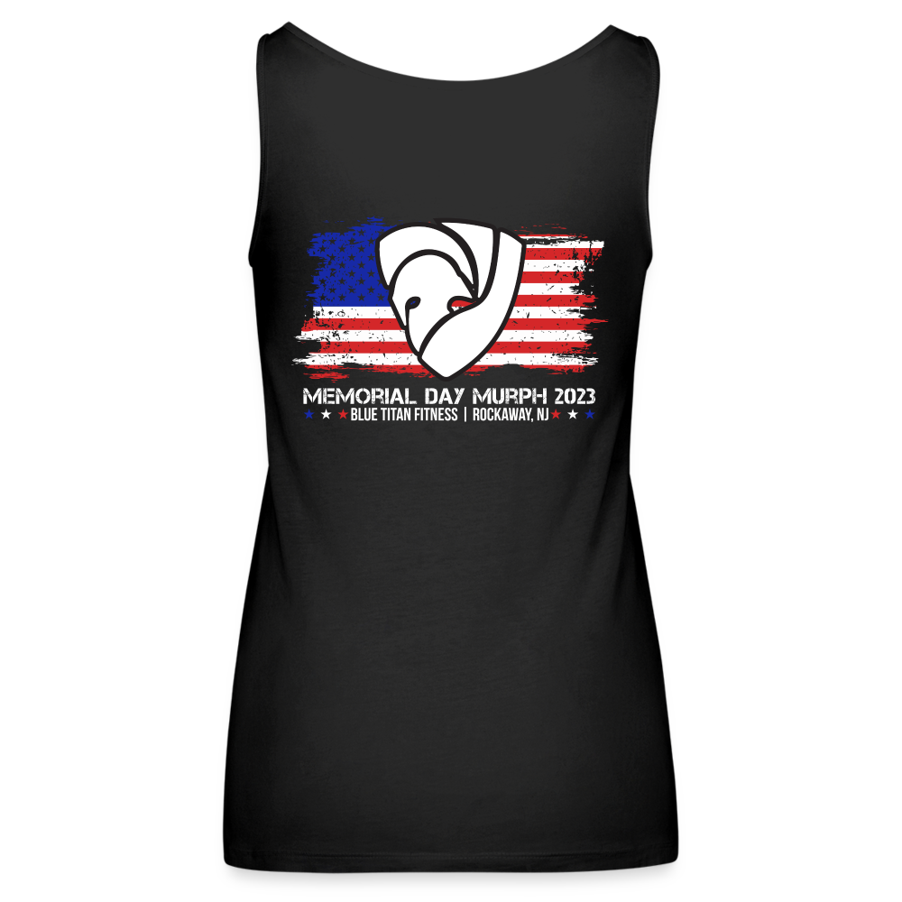Blue Titan Memorial Day Murph Women's Tank - Black - black