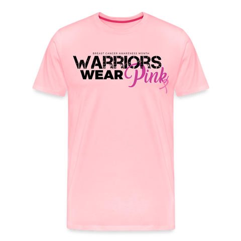 Warriors Wear Pink Breast Cancer Awareness Month Shirt - pink