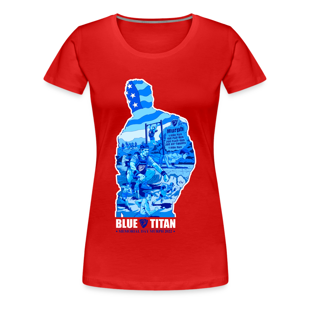 Women's Memorial Day 2022 Tee - red