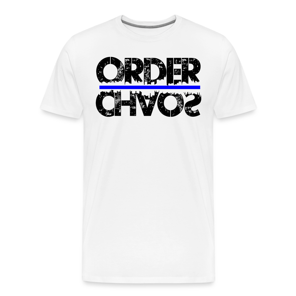 Order Over Chaos Tee - white