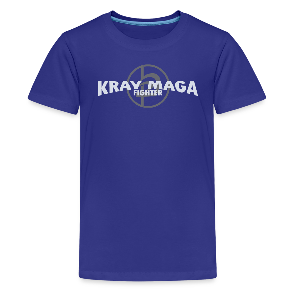 Krav Maga Fighter, Kids' Premium T-Shirt - royal blue