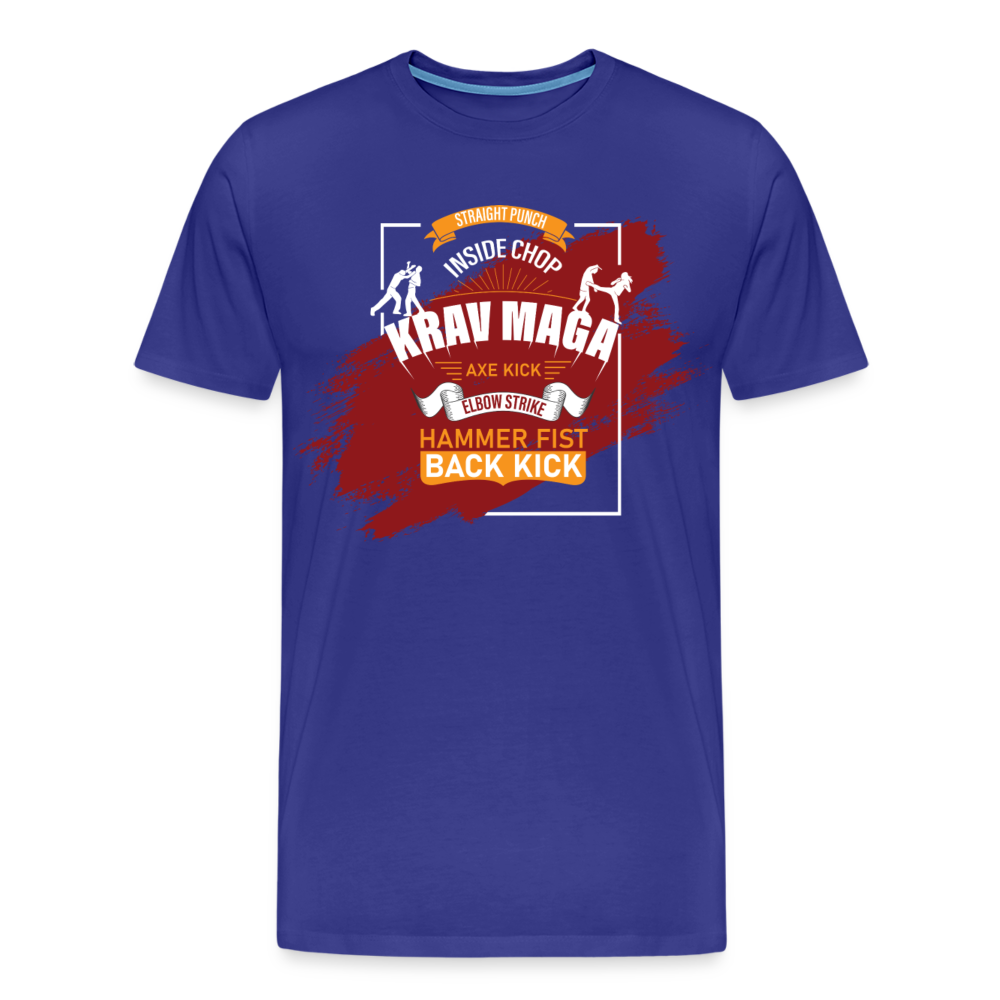 Krav Maga Strikes - royal blue