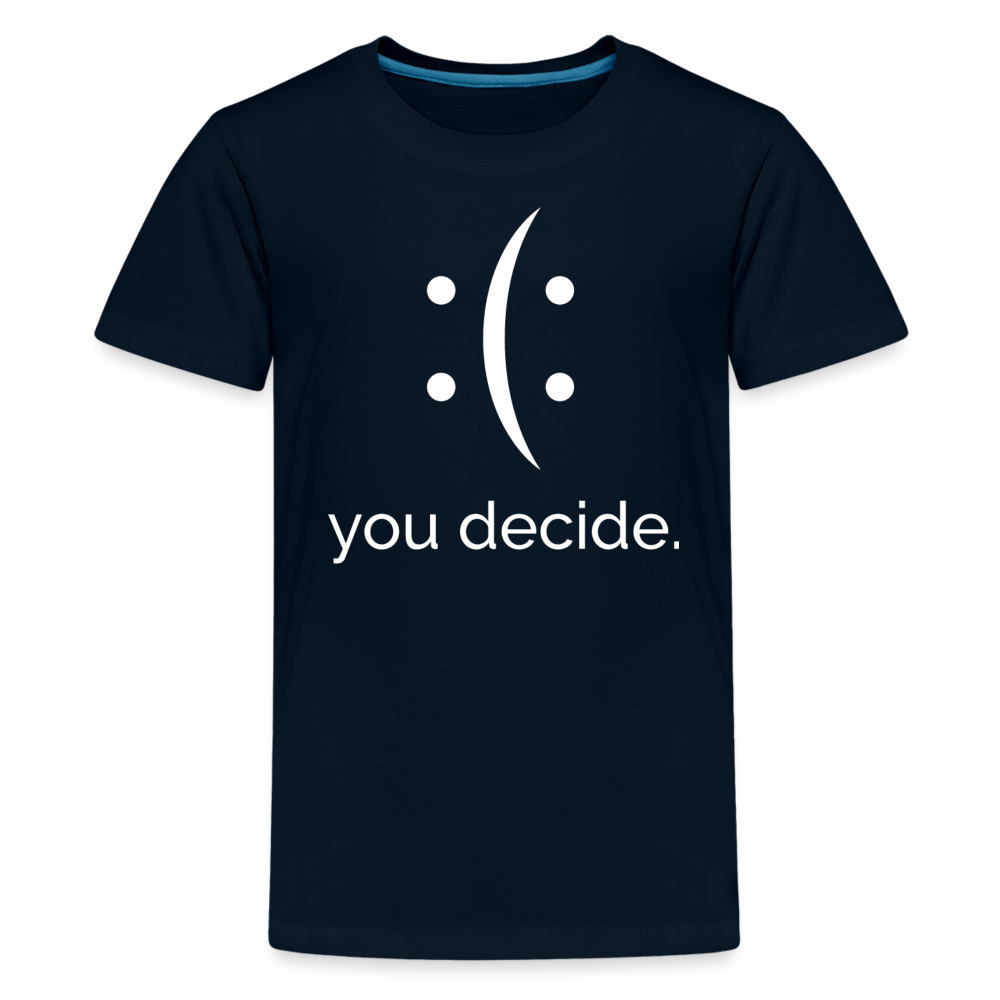 Kids' You Decide Premium Tee - deep navy