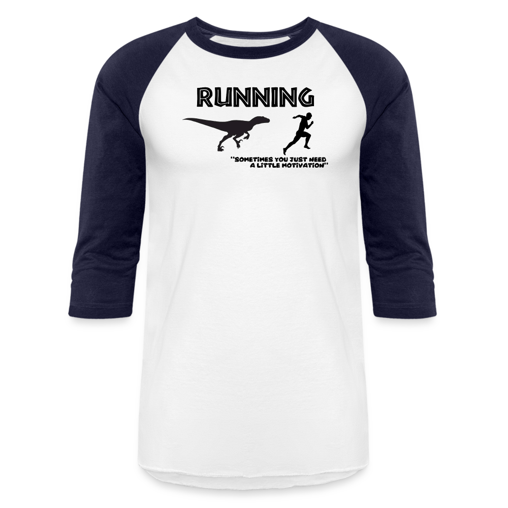 Running, Dinosaur Motivation - white/navy