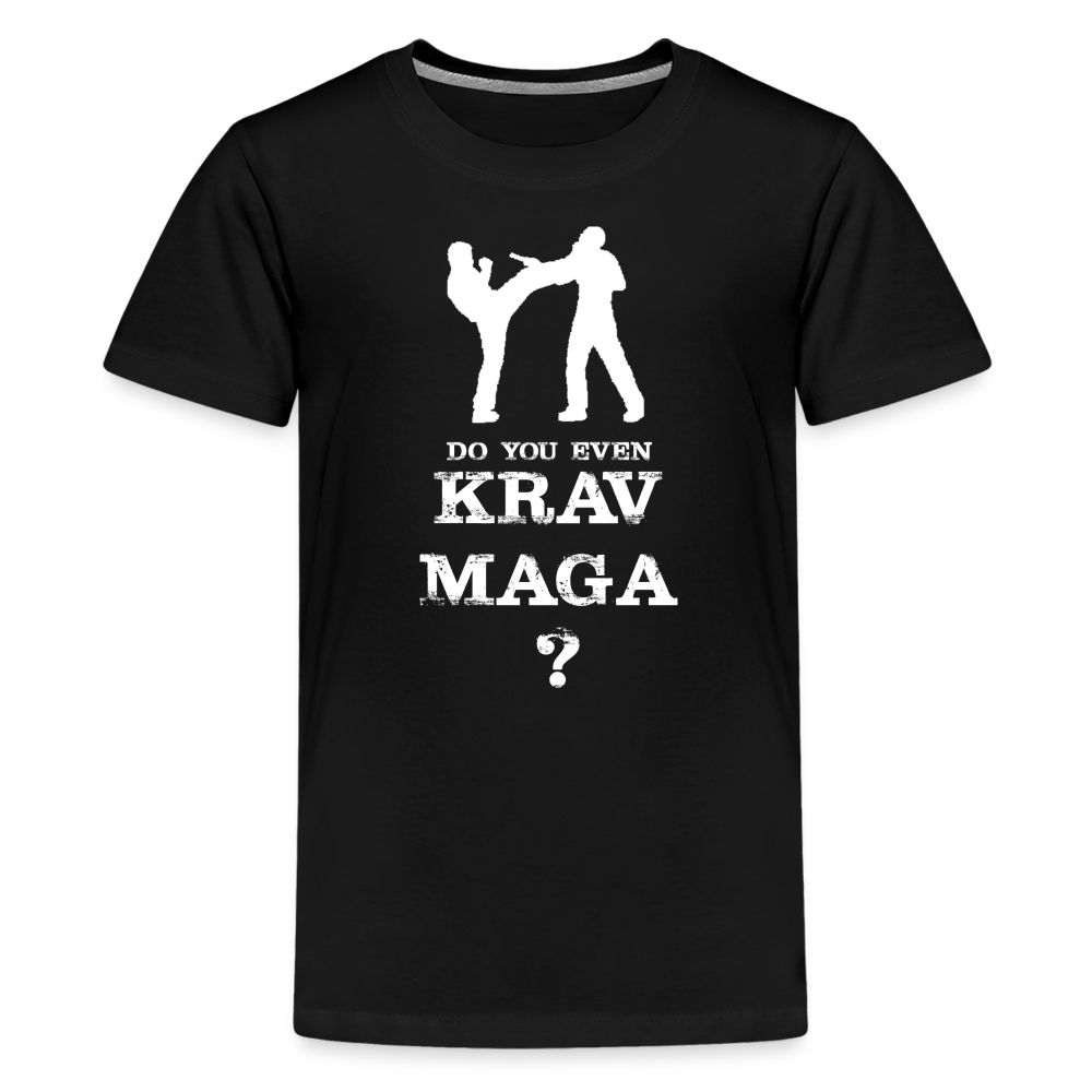 Kids Do You Even Krav? - black