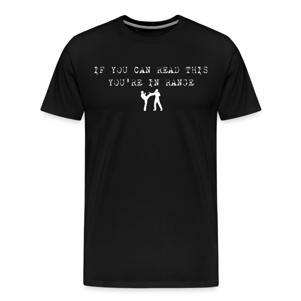 You're In Range - black