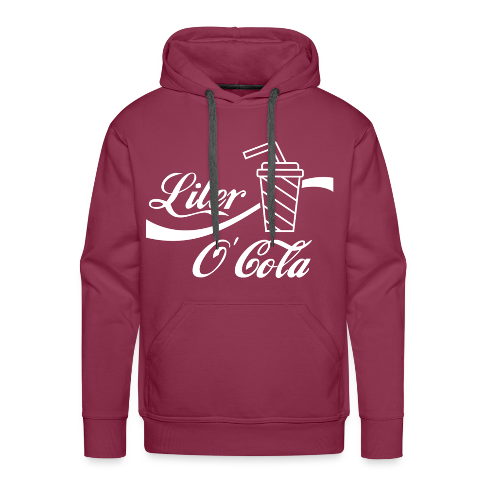 Liter O Cola Premium Hoodie - burgundy