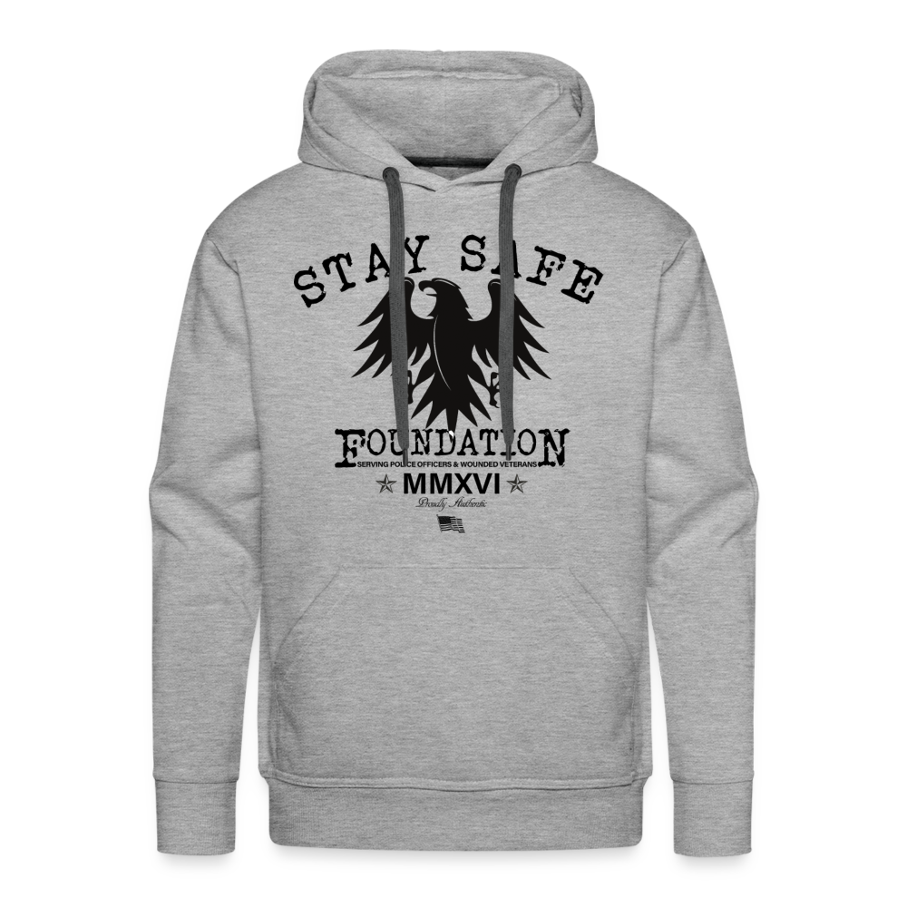 Stay Safe Eagle Type - heather grey