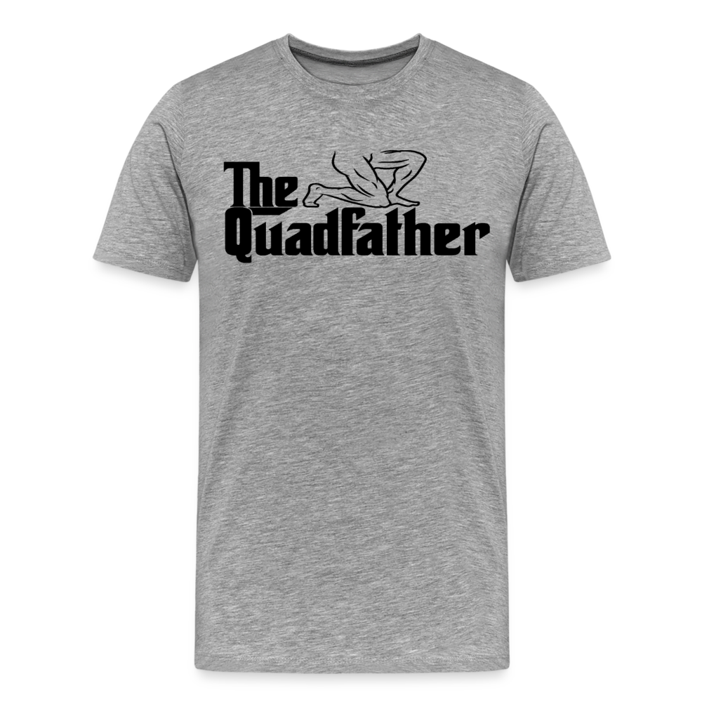 The Quadfather - heather gray