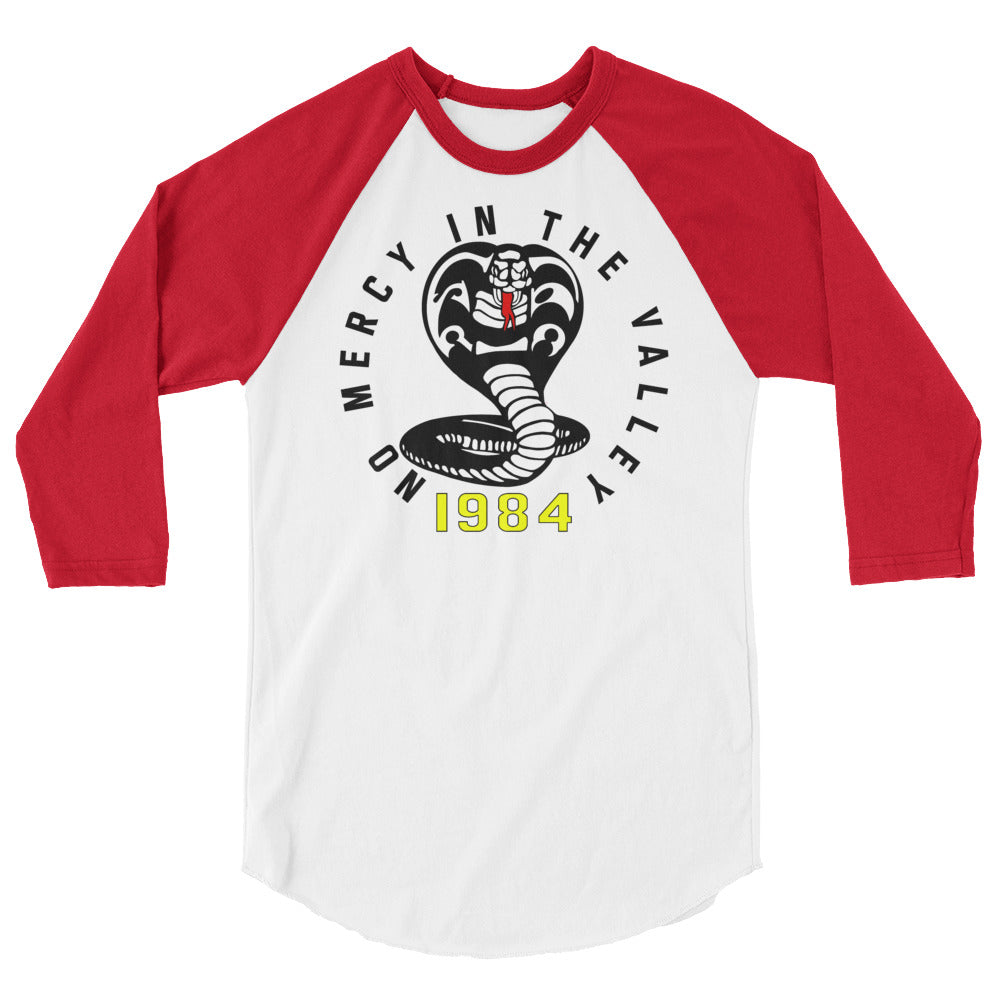No Mercy in the Valley 3/4 Raglan
