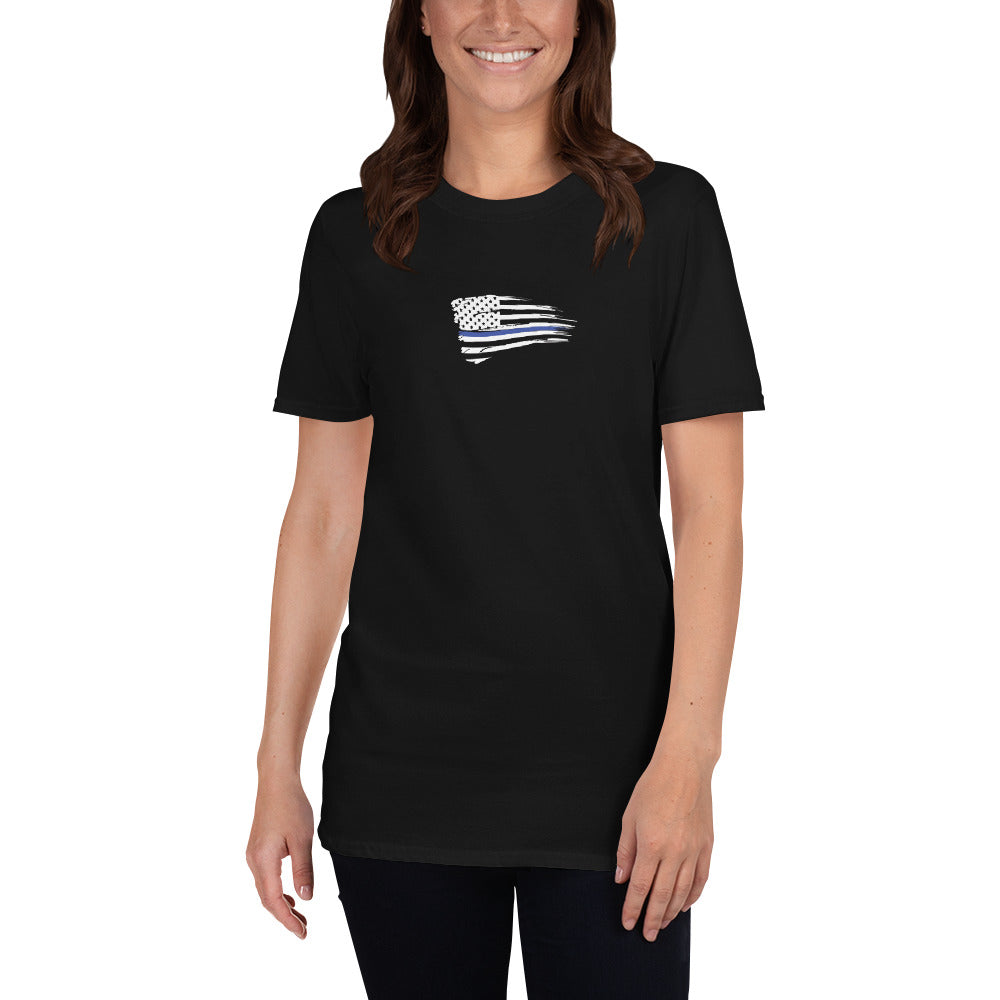 Honor Serve Protect Thin Blue Line Tee