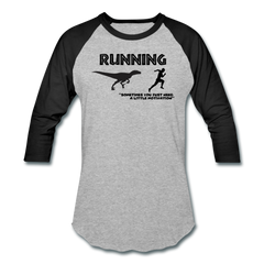 Running, Dinosaur Motivation - heather gray/black