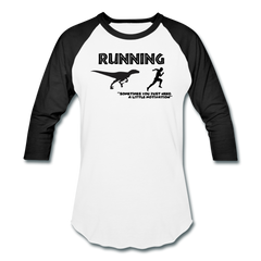 Running, Dinosaur Motivation - white/black