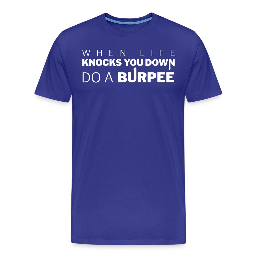 Do a Burpee - royal blue