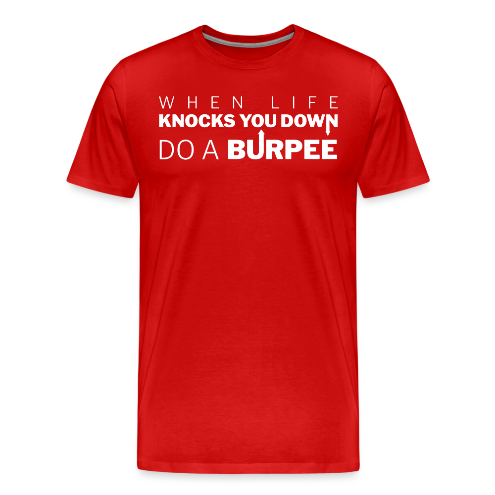 Do a Burpee - red