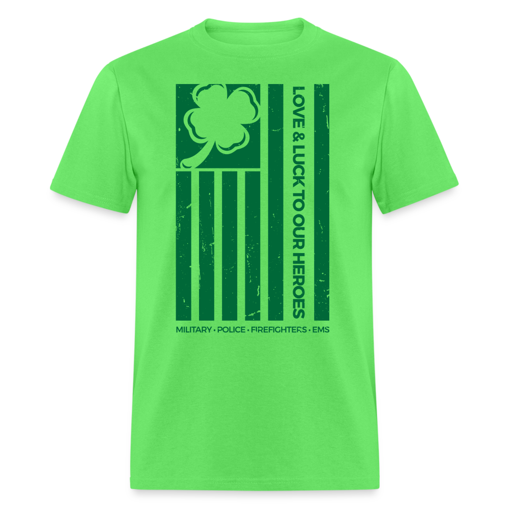 Love & Luck Heroes Shirt - kiwi