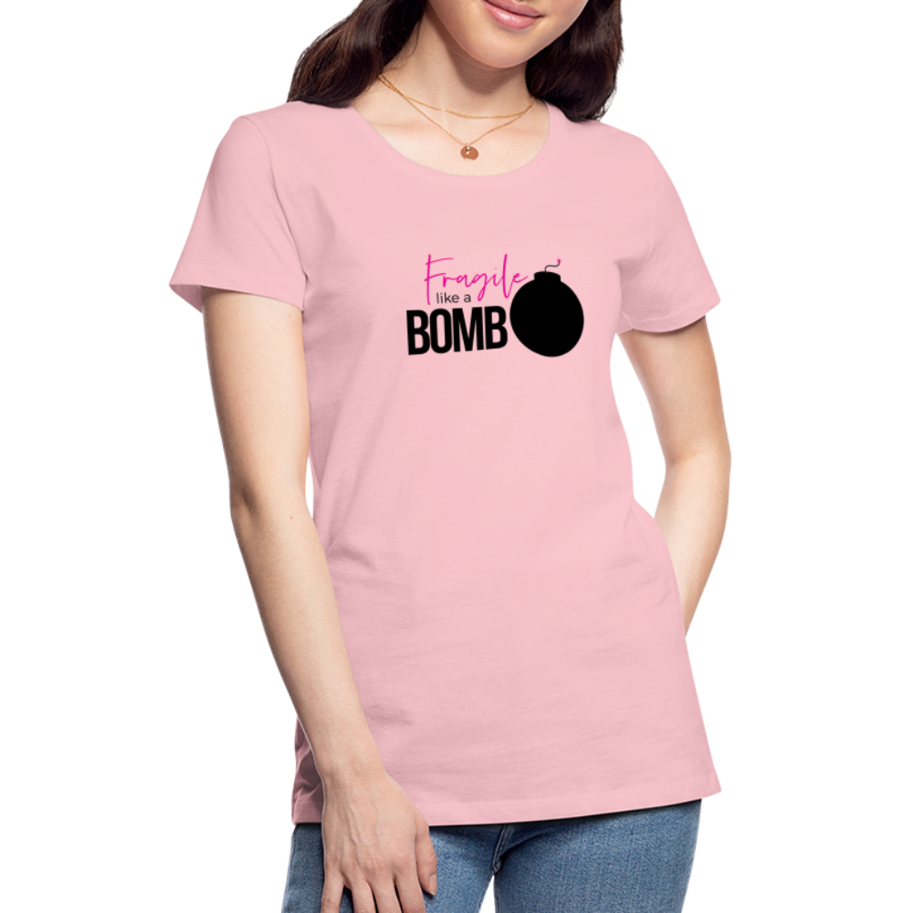Fragile Women's Tshirt - pink