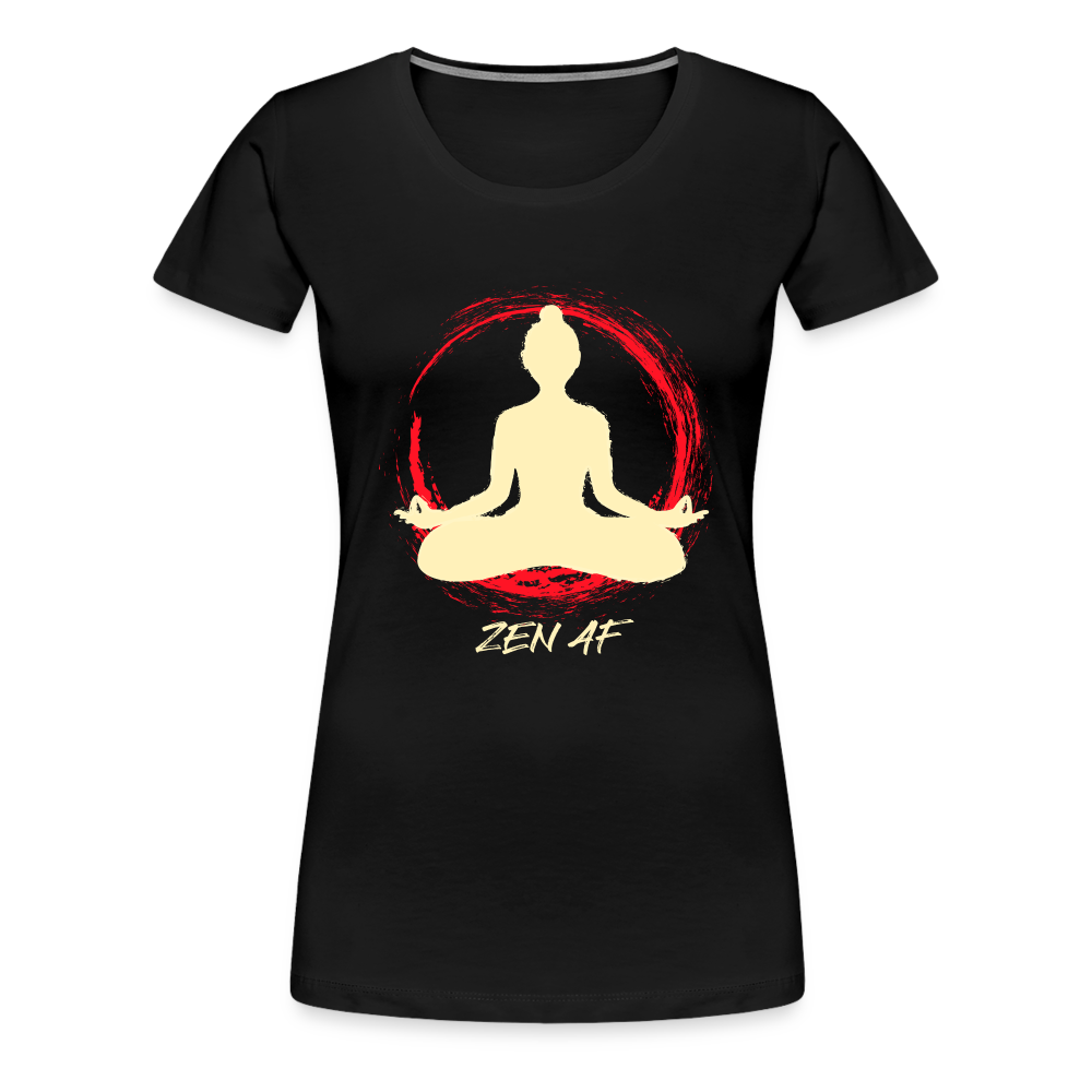 Zen AF Women's Tee - black