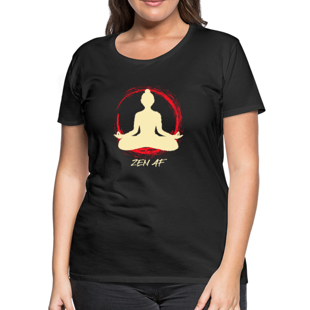 Zen AF Women's Tee - black
