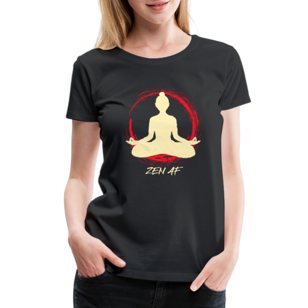 Zen AF Women's Tee - black