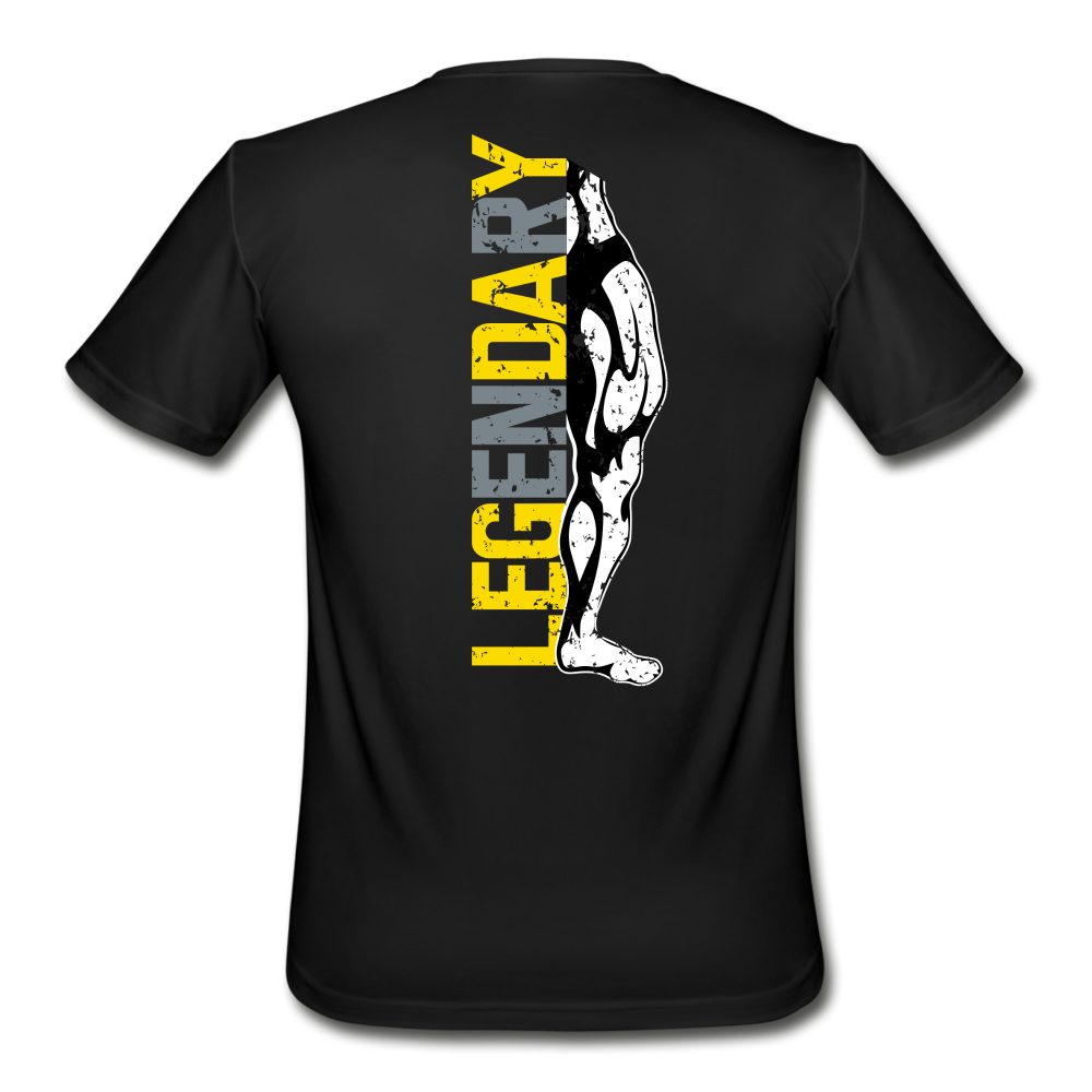 Legendary Leg Day Moisture Wicking T-Shirt - black