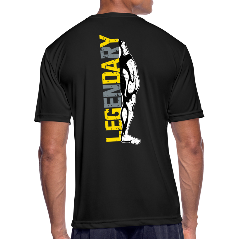 Legendary Leg Day Moisture Wicking T-Shirt - black