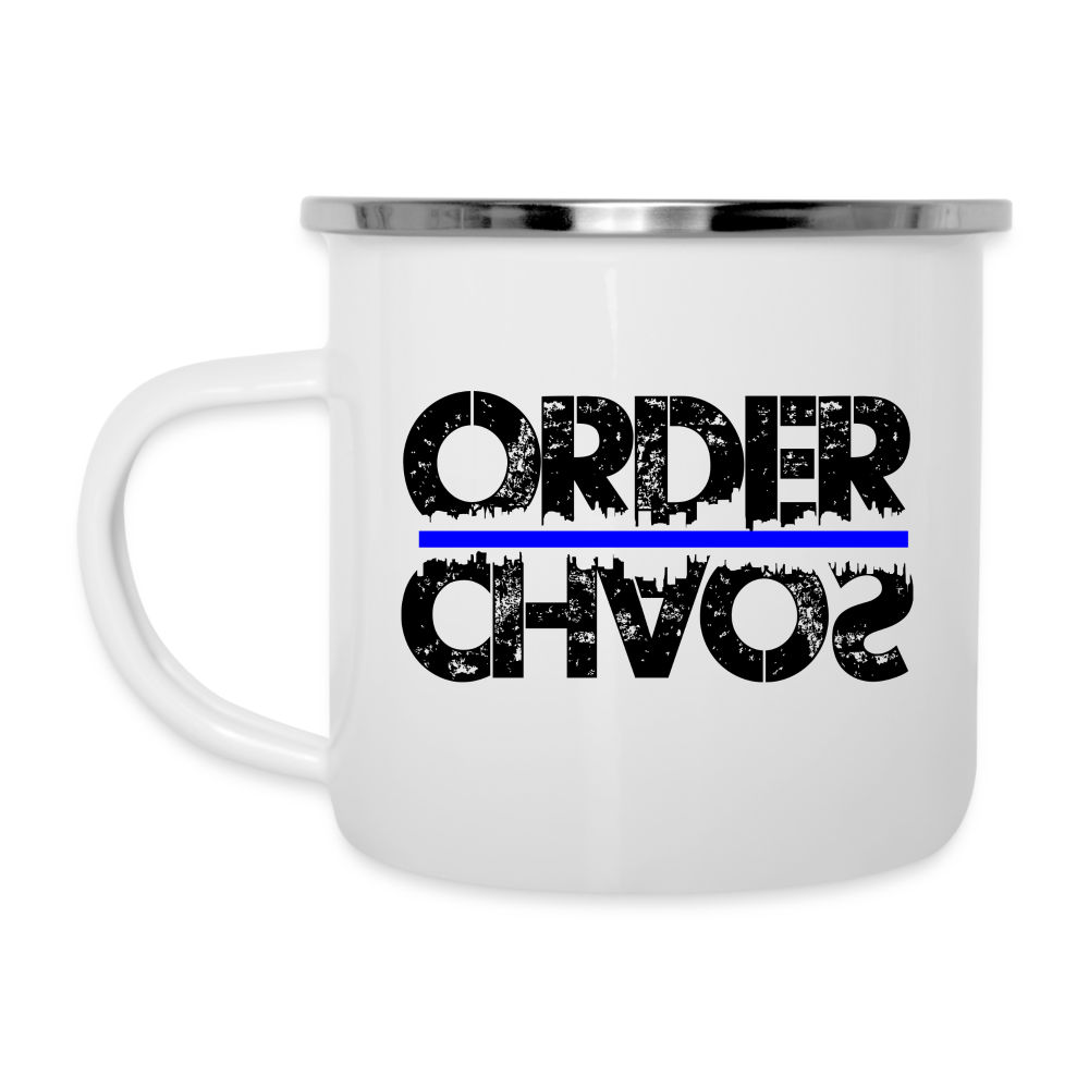 Order over Chaos Camper Mug - white