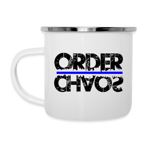 Order over Chaos Camper Mug - white