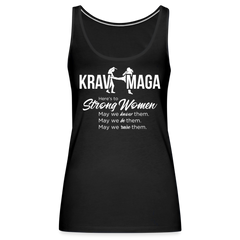 Strong Women Krav Maga Tank - black