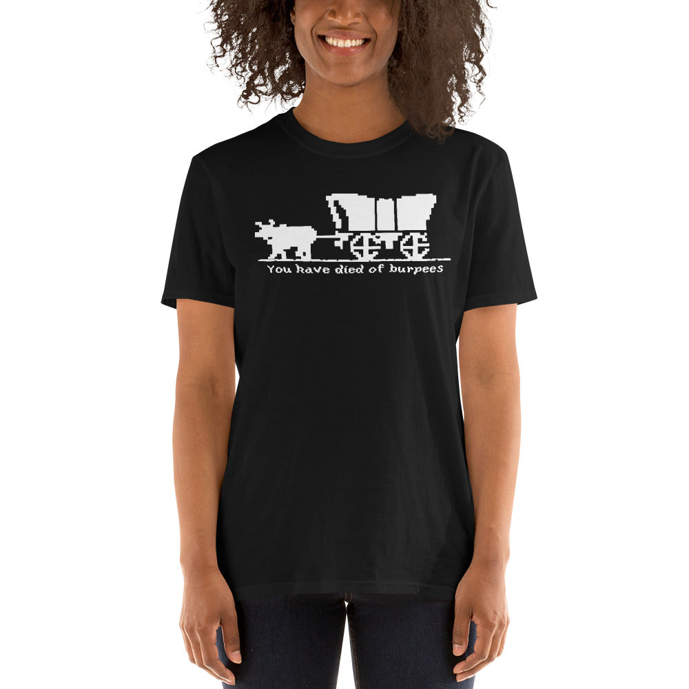 Died of Burpees, Oregon Trail Throwback Tee