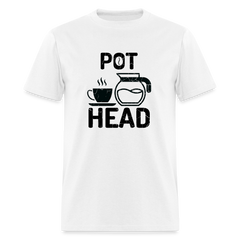 Pot Head Unisex Tee - white