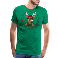 Santa Protection Squad Holiday Tee - kelly green