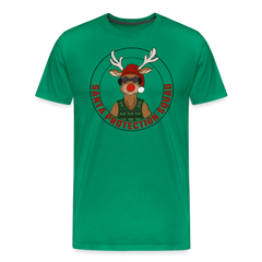 Santa Protection Squad Holiday Tee - kelly green