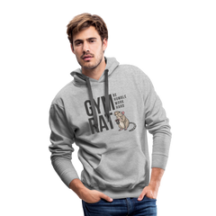 Gym Rat Premium Hoodie - heather grey