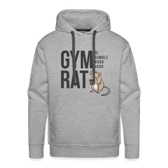 Gym Rat Premium Hoodie - heather grey