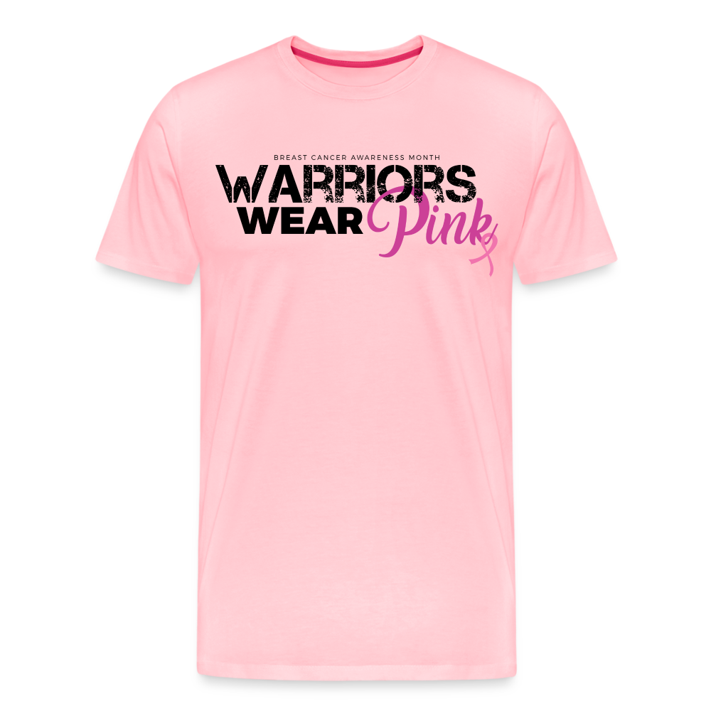 Warriors Wear Pink Breast Cancer Awareness Month Shirt - pink