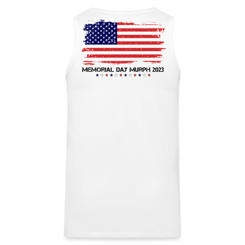 Memorial Day Murph Men's Tank - white