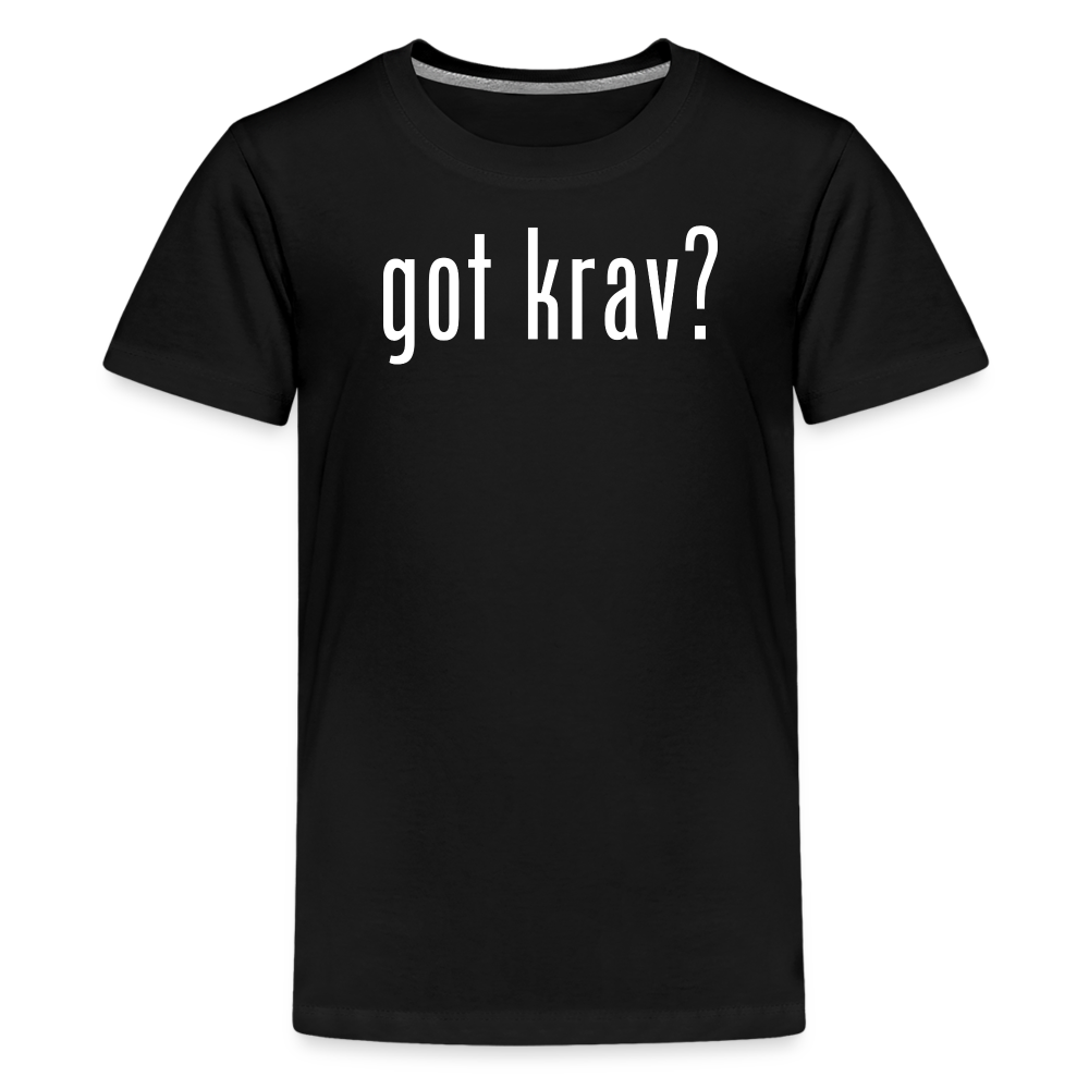 Got Krav Kids' Premium T-Shirt - black