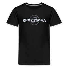 Krav Maga Fighter, Kids' Premium T-Shirt - black