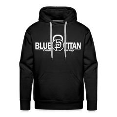 Protect Your Nuts, Blue Titan hoodie - black