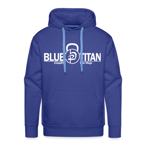 Protect Your Nuts, Blue Titan hoodie - royal blue