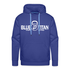 Protect Your Nuts, Blue Titan hoodie - royal blue