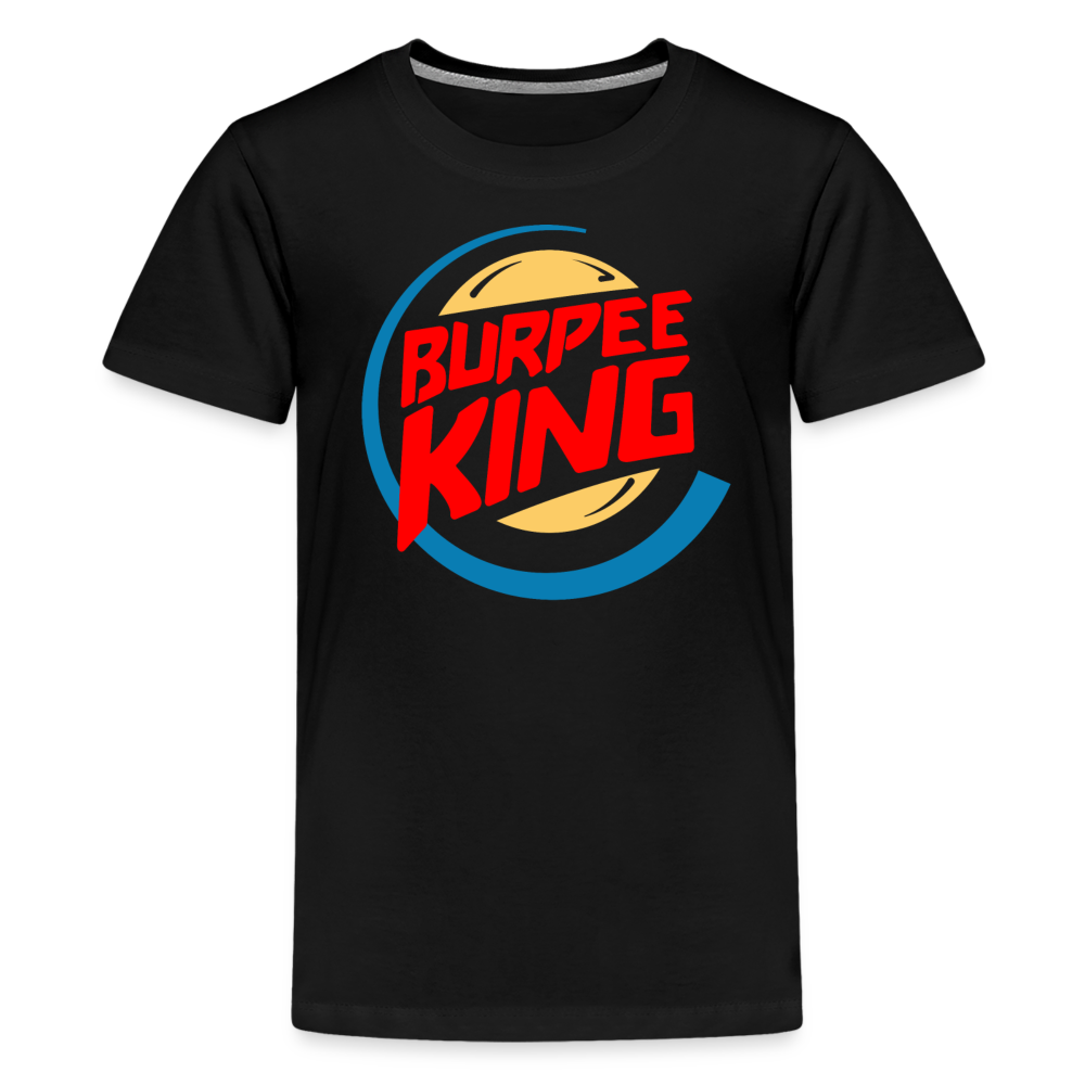 Kids' Burpee King Premium Tee - black