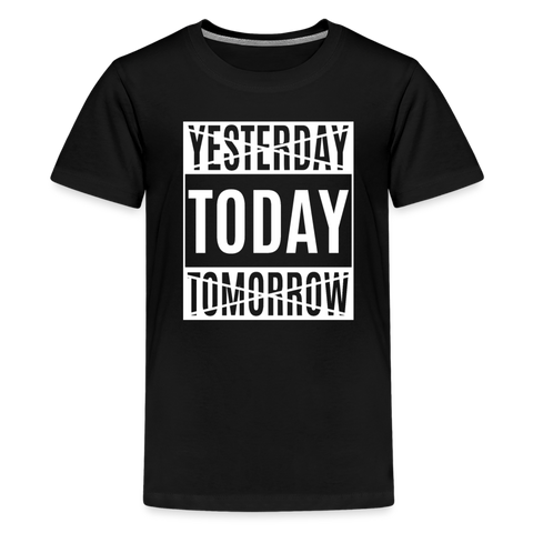 Kids' TODAY Premium Tee - black