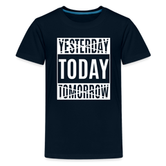 Kids' TODAY Premium Tee - deep navy