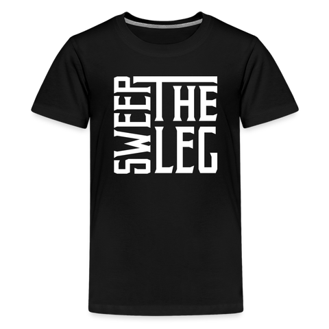 Kids' Sweep the Leg Premium Tee - black