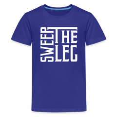 Kids' Sweep the Leg Premium Tee - royal blue