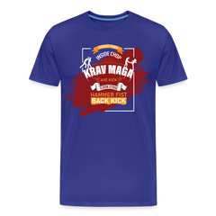 Krav Maga Strikes - royal blue